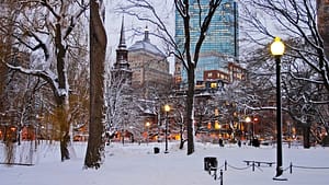 Snow in Chicago